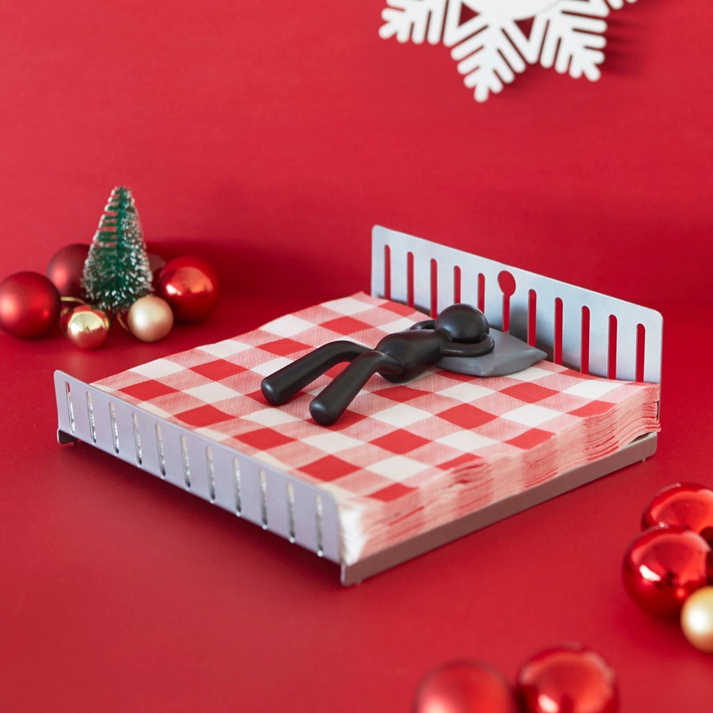 Servilletero NAP! Plateado