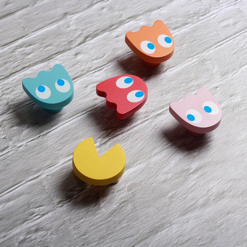 Colgadores de pared - pacman. Set x 5