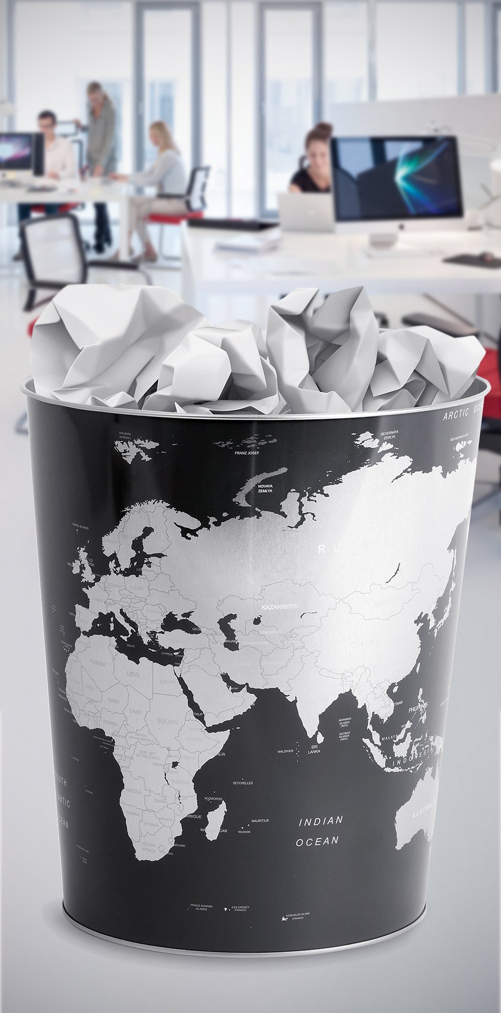 Papelera Mundo - Globe