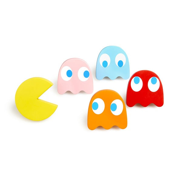 Colgadores de pared - pacman. Set x 5